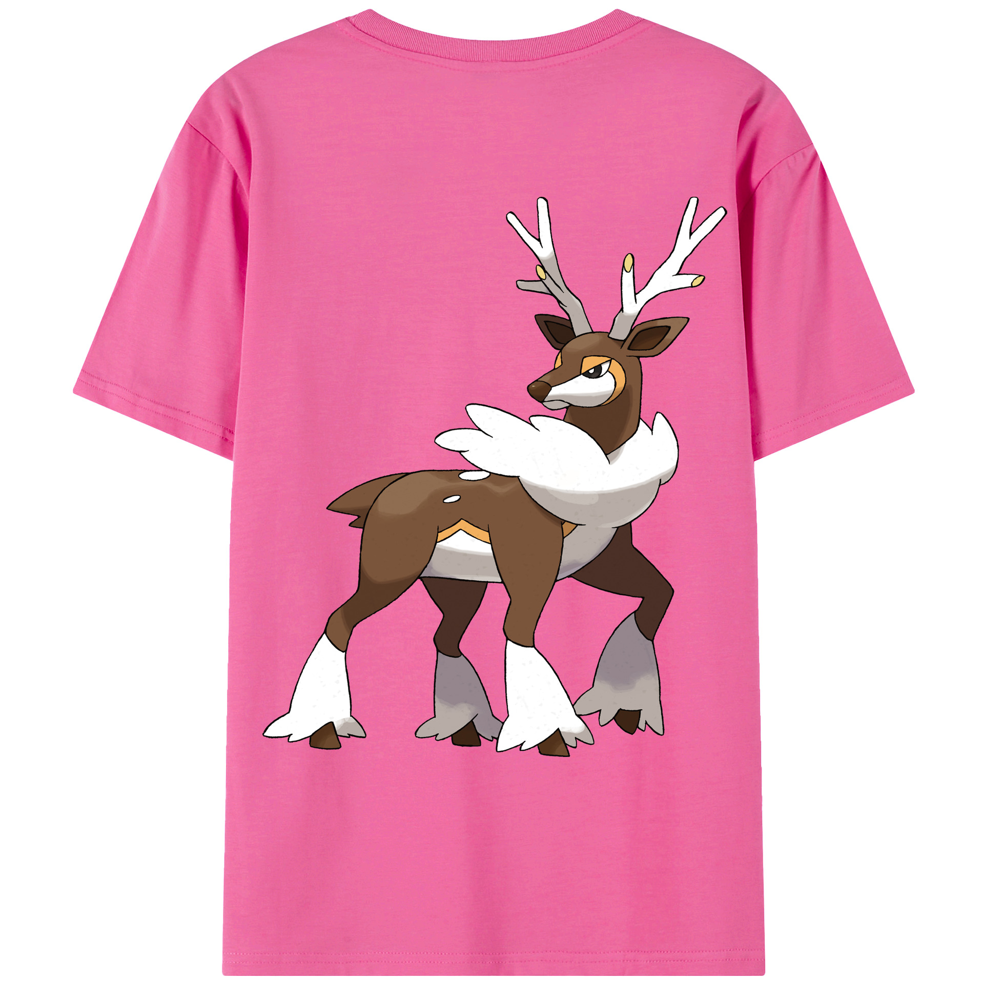 （画像用） ポケットモンスター Pokémon レディース半袖Tシャツ(バックプリント)